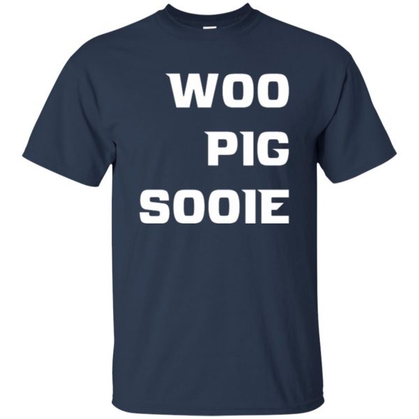 woo pig sooie shirt t shirt - navy blue