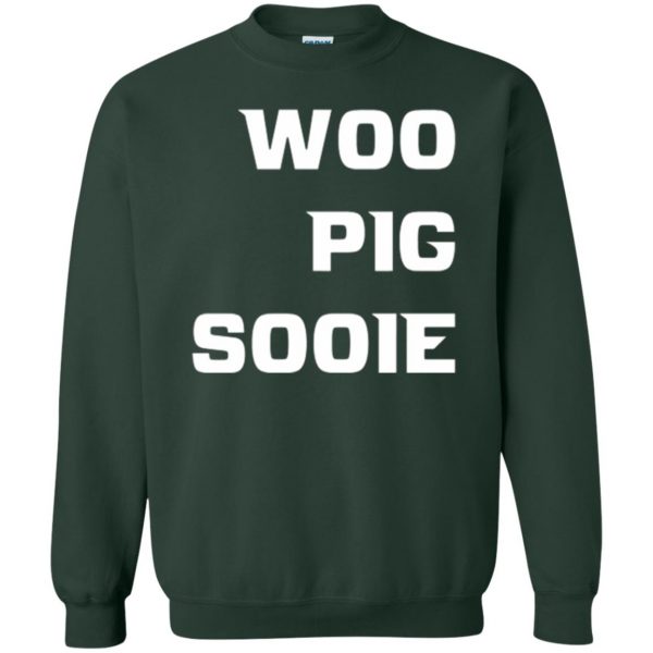 woo pig sooie shirt sweatshirt - forest green