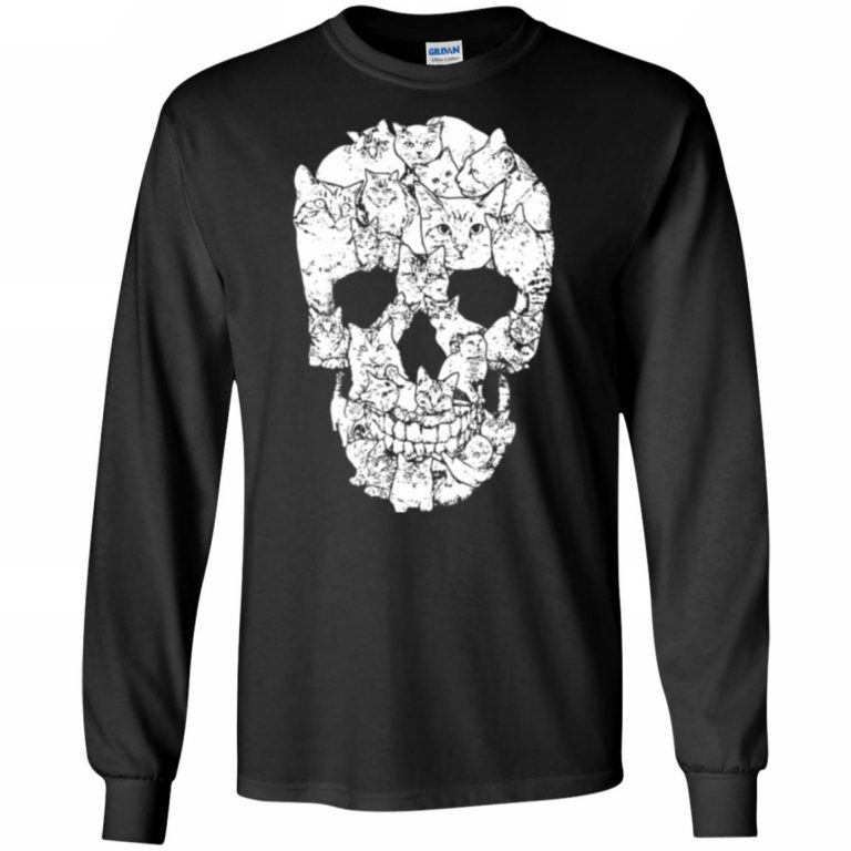 Skull Cats Shirt - 10% Off - FavorMerch