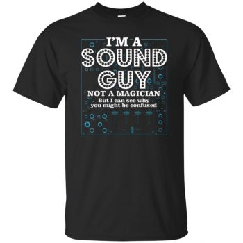 sound guy - black