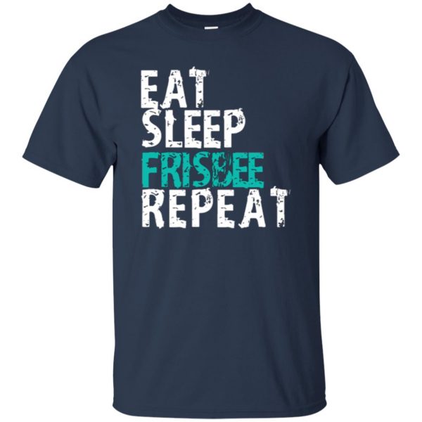 ultimate frisbee t shirt t shirt - navy blue