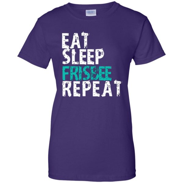 ultimate frisbee t shirt womens t shirt - lady t shirt - purple