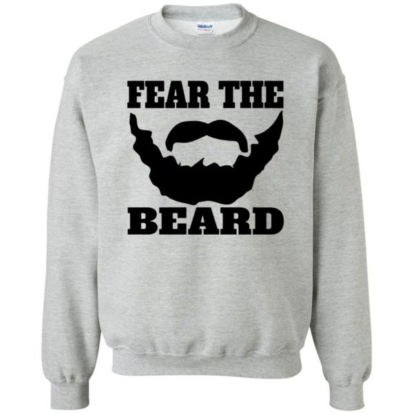 fear the beard tshirt sweatshirt - sport grey