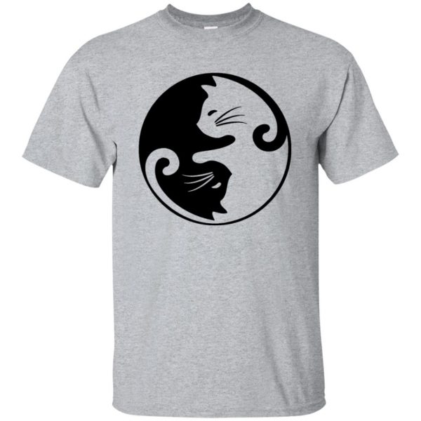 yin yang cat - sport grey