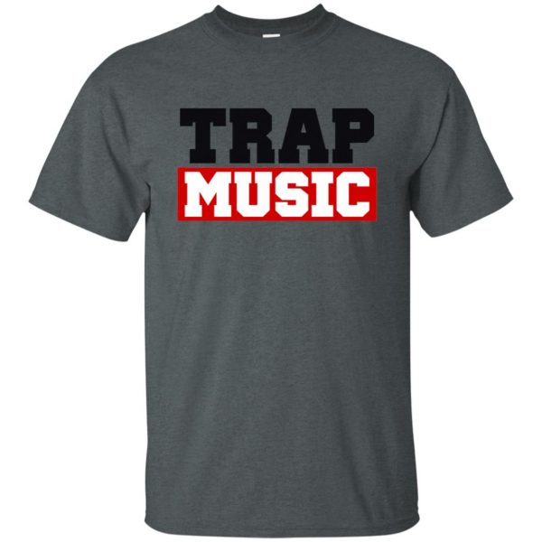 trap music shirt t shirt - dark heather