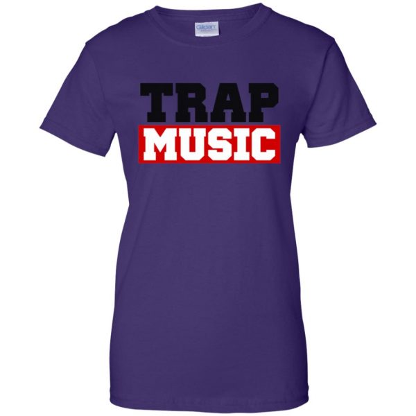trap music shirt womens t shirt - lady t shirt - purple