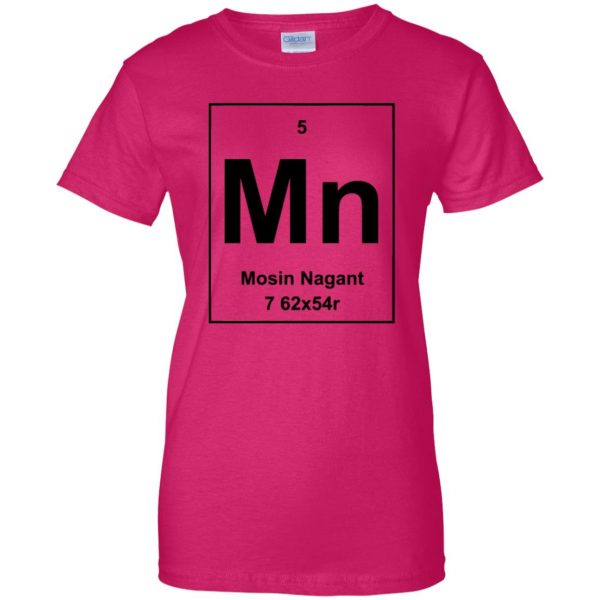 mosin nagant shirt womens t shirt - lady t shirt - pink heliconia
