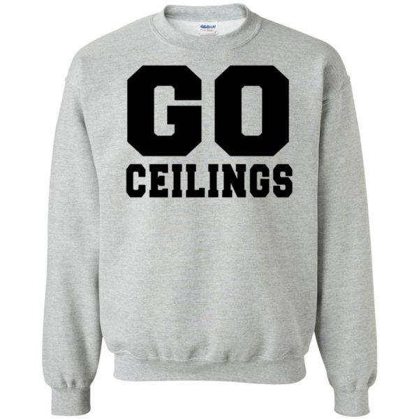 go ceiling shirt sweatshirt - sport grey