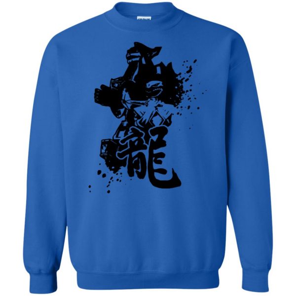 dragonzord shirt sweatshirt - royal blue