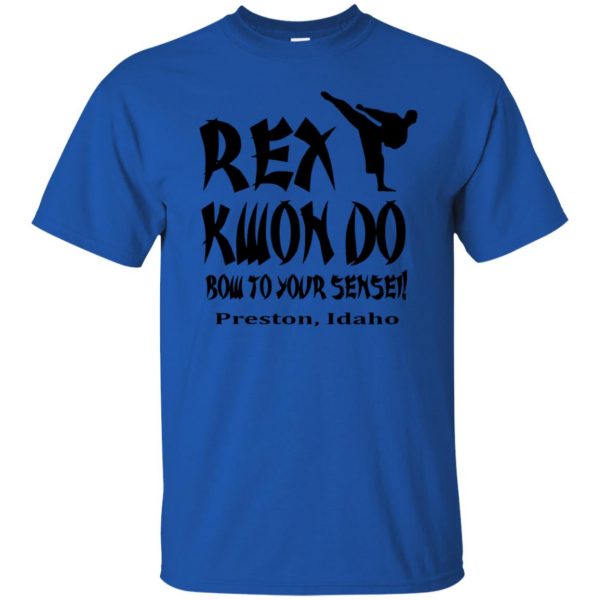rex kwon do shirts t shirt - royal blue