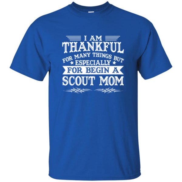 scout mom shirt t shirt - royal blue