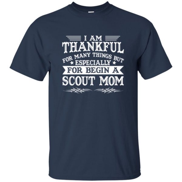 scout mom shirt t shirt - navy blue