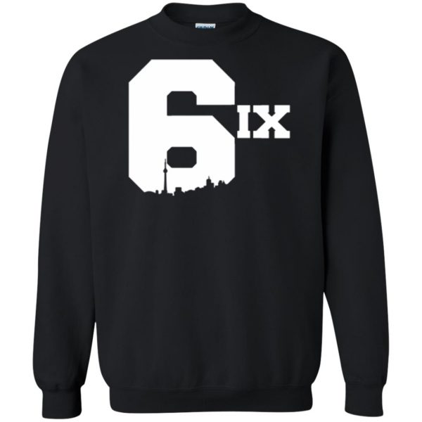 6ix shirts sweatshirt - black