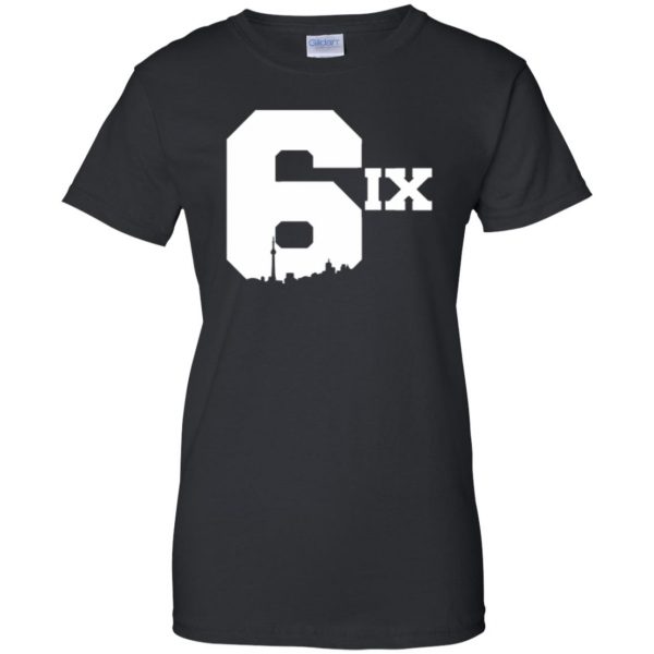 6ix shirts womens t shirt - lady t shirt - black