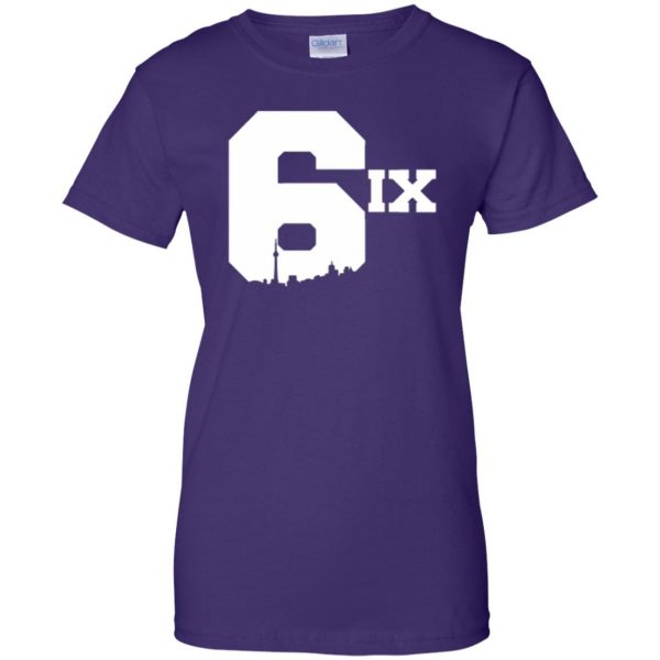 6ix shirts womens t shirt - lady t shirt - purple