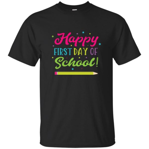 first day of school - black