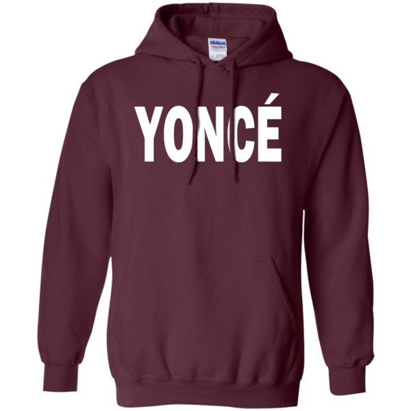 yonce hoodie - maroon
