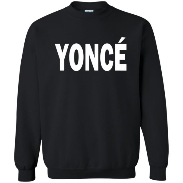 yonce sweatshirt - black
