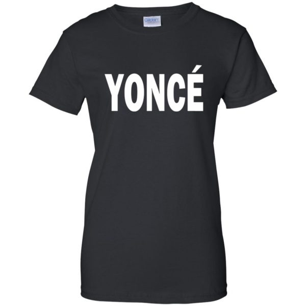 yonce womens t shirt - lady t shirt - black