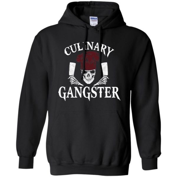 culinary gangster hoodie - black