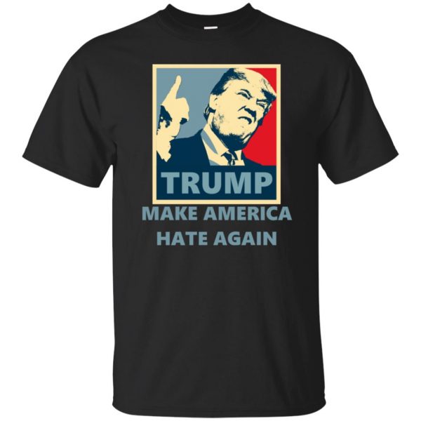 make america hate again shirt - black