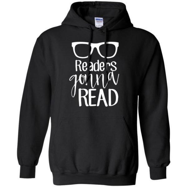 readers gonna read hoodie - black