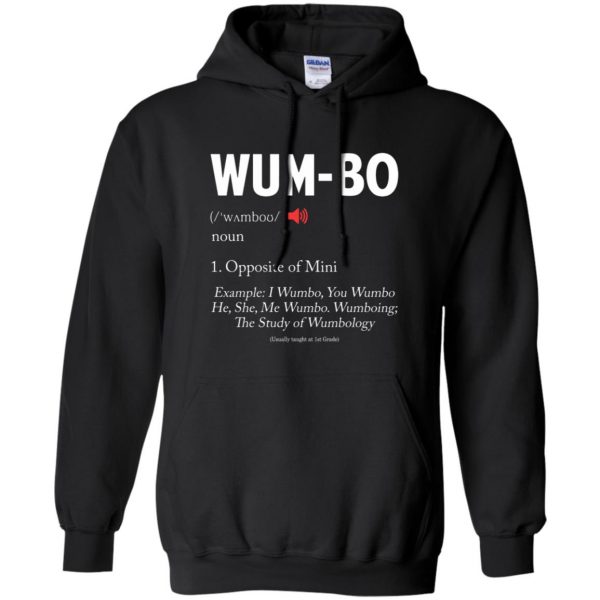 wumbo hoodie - black