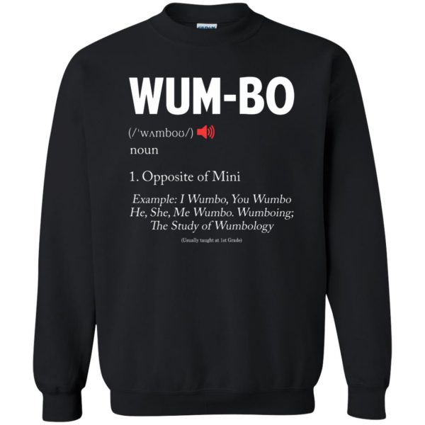 wumbo sweatshirt - black