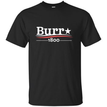 aaron burr shirt - black