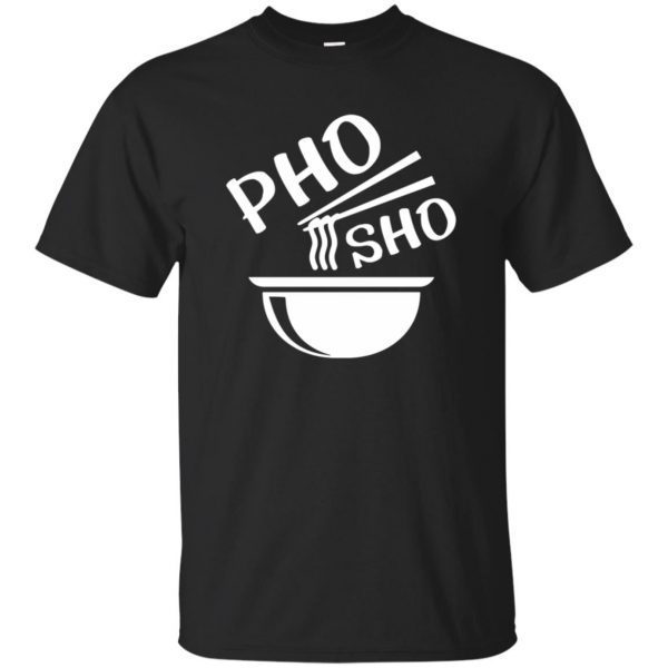 pho sho t shirt - black