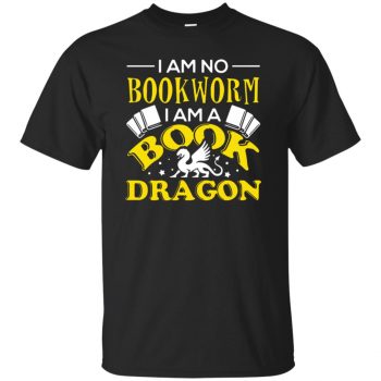 bookworm tshirt - black