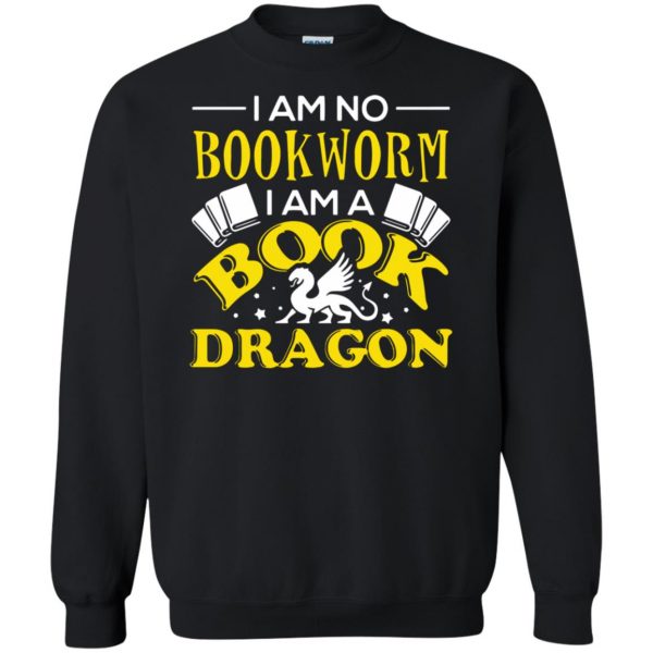 bookworm sweatshirt - black