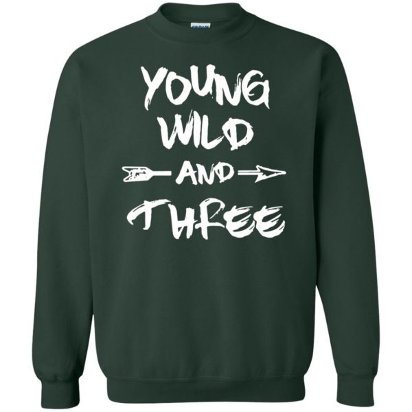 wild and three sweatshirt - forest green