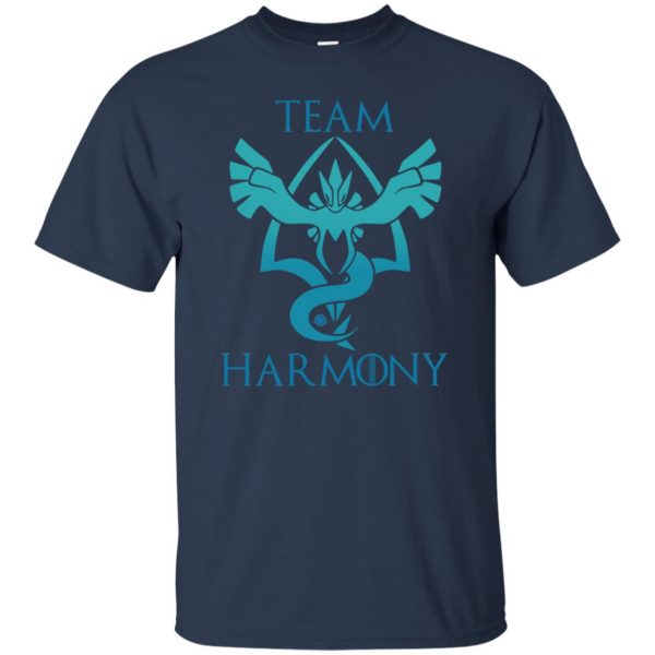 team harmony t shirt - navy blue