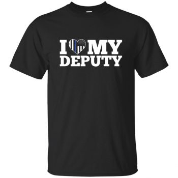 deputy wife shirt - black