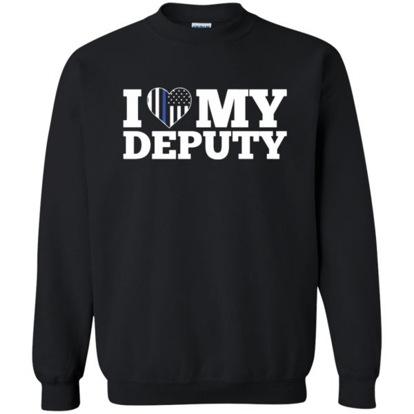 deputy wife sweatshirt - black