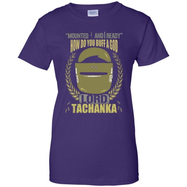 lord tachanka womens t shirt - lady t shirt - purple