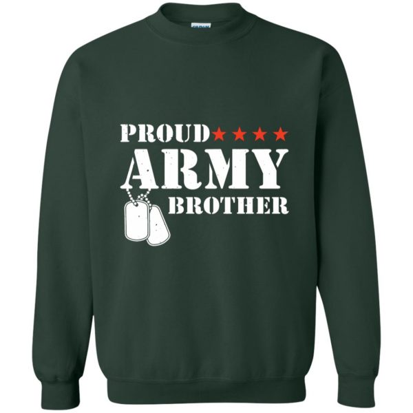 army brother sweatshirt - forest green