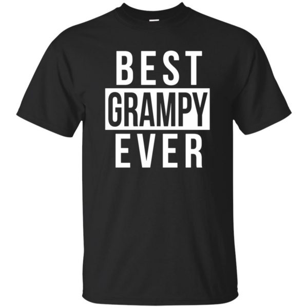 grampy t shirts - black