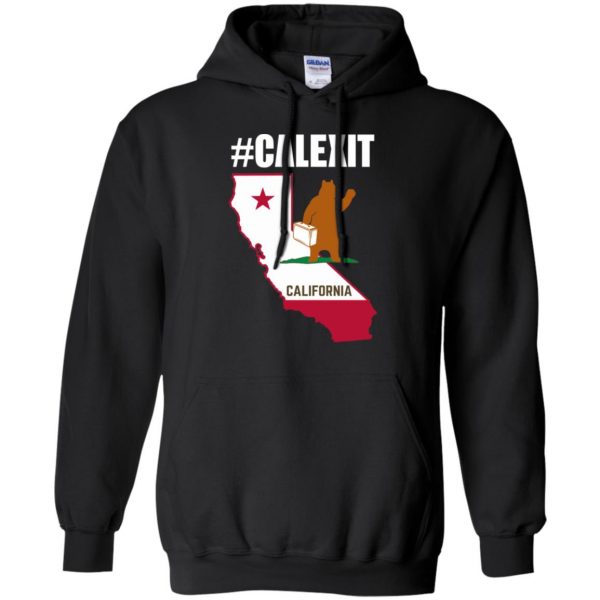calexit hoodie - black