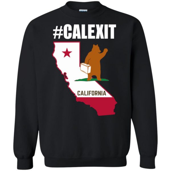 calexit sweatshirt - black