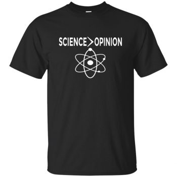science opinion shirt - black