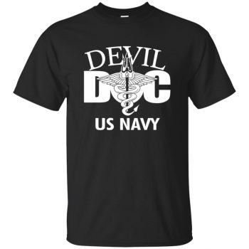 devil doc t shirt - black