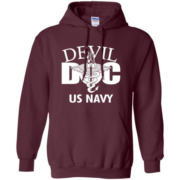 devil doc hoodie - maroon