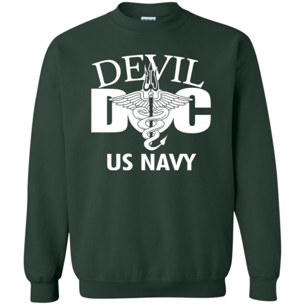 devil doc sweatshirt - forest green