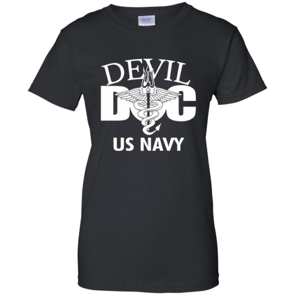 devil doc womens t shirt - lady t shirt - black