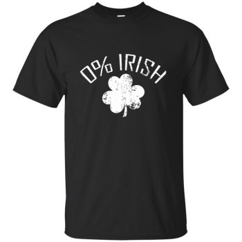 0 irish t shirt - black
