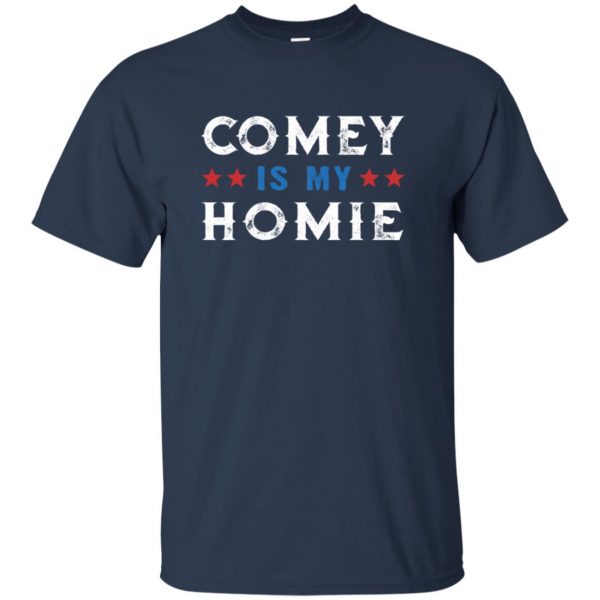comey is my homey t shirt - navy blue
