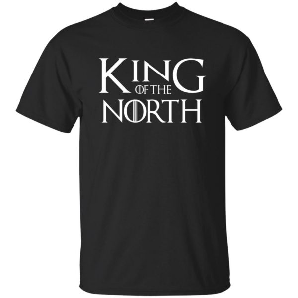 king of the north shirt - black