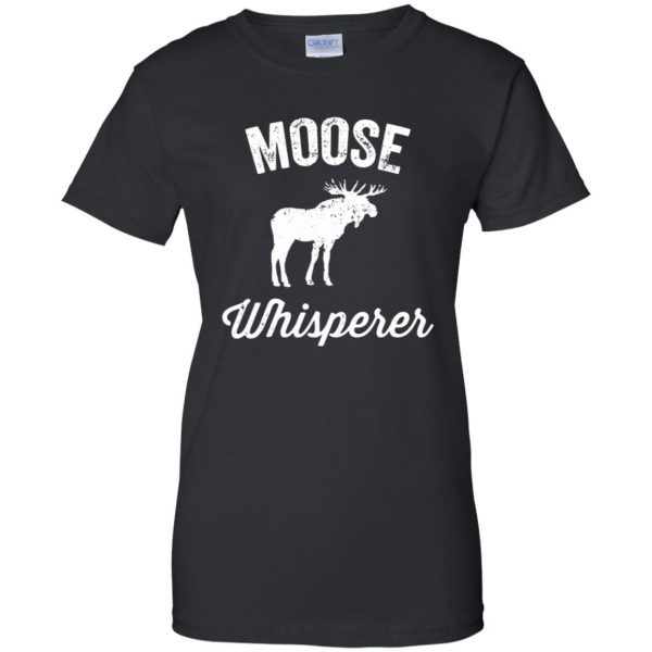 got moose womens t shirt - lady t shirt - black